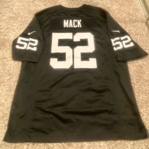 Nike On Field Khalil Mack #52 Raiders Black Stitched Jersey - Size XL